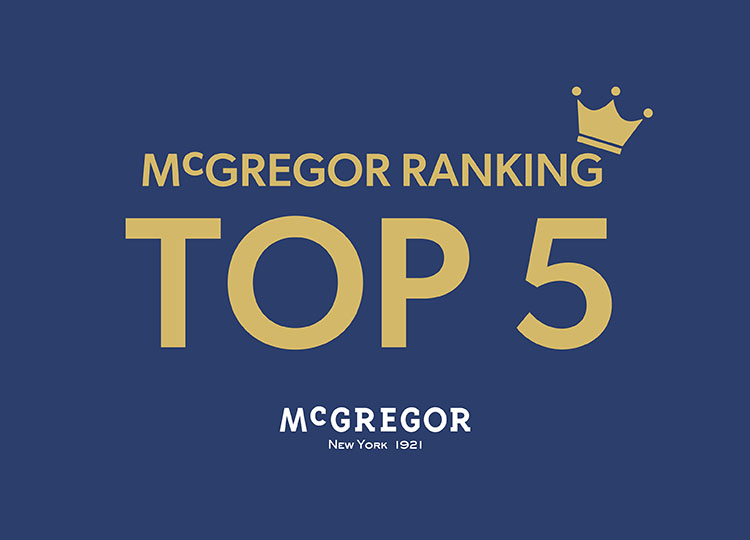 McGREGOR 人気アイテムランキング