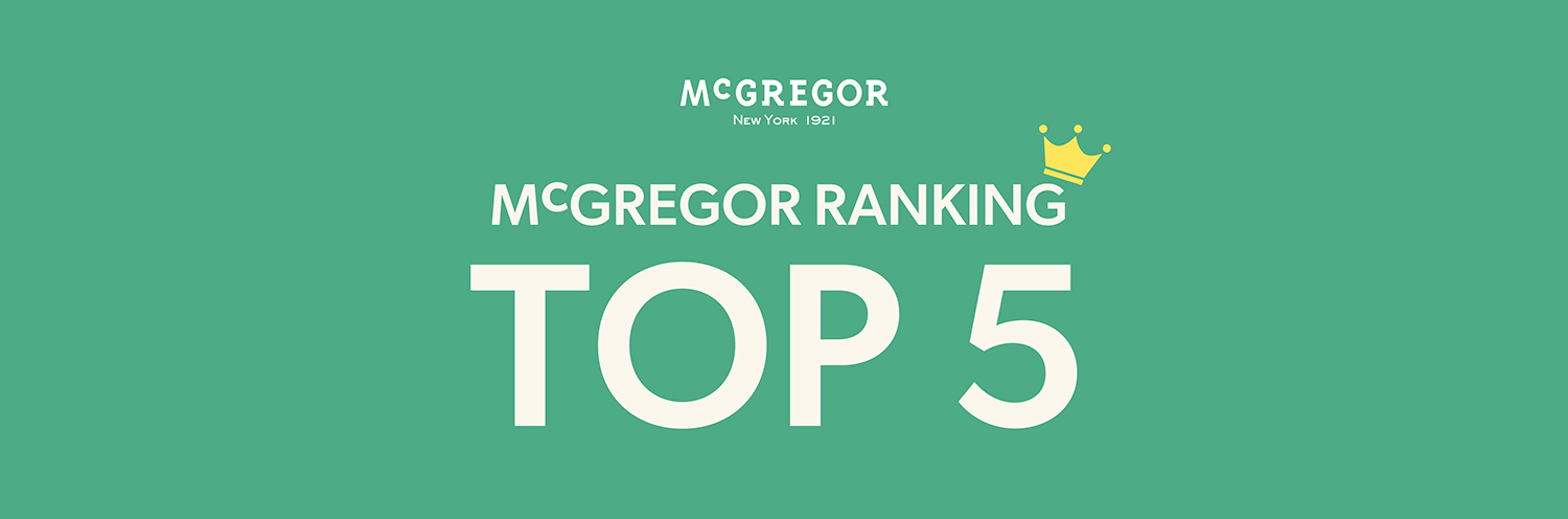 McGREGOR 人気アイテムランキング