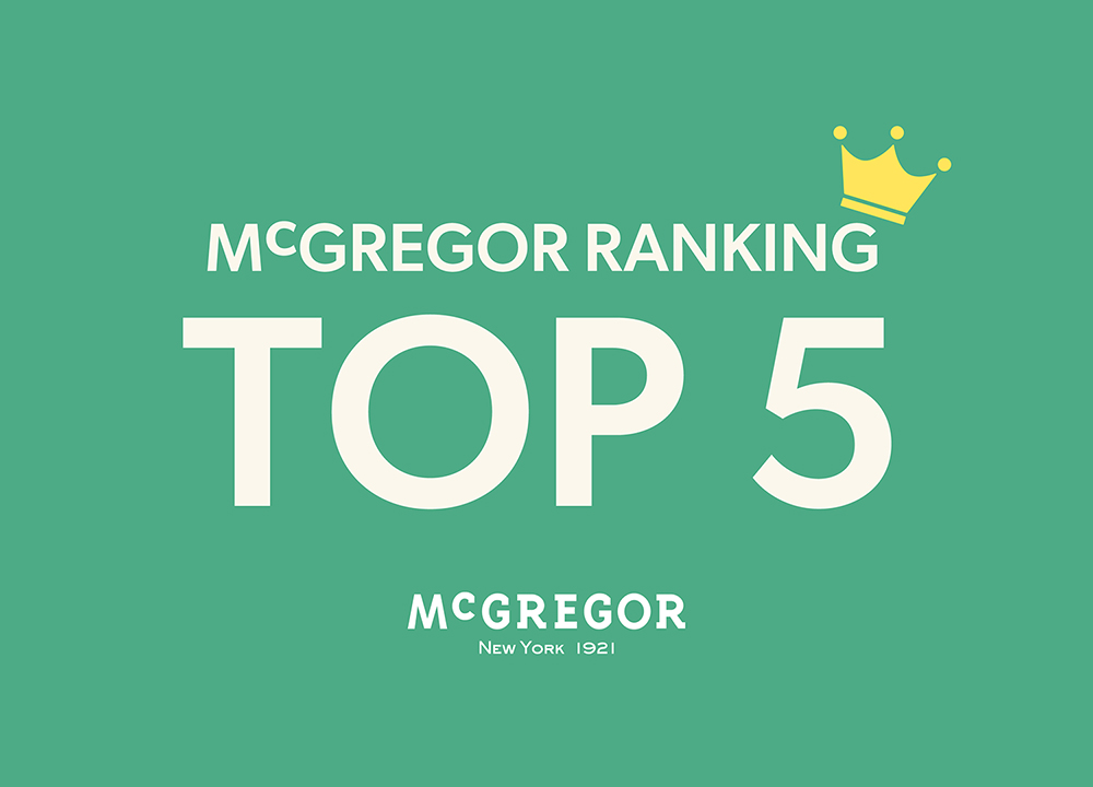 McGREGOR 人気アイテムランキング