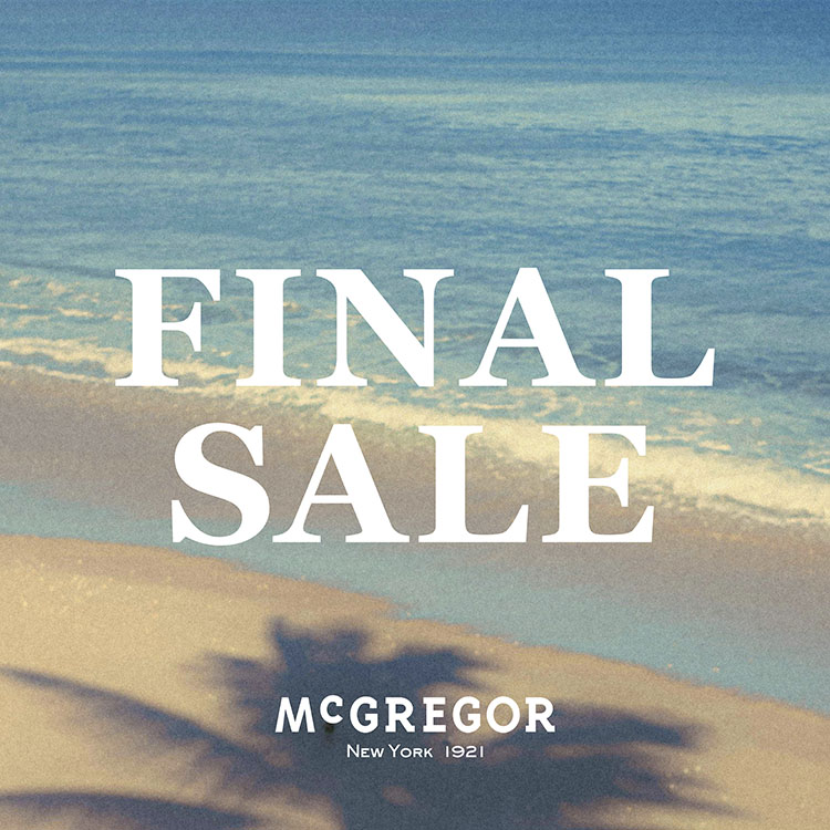 McGREGOR ONLINE STORE｜マックレガー公式通販サイト