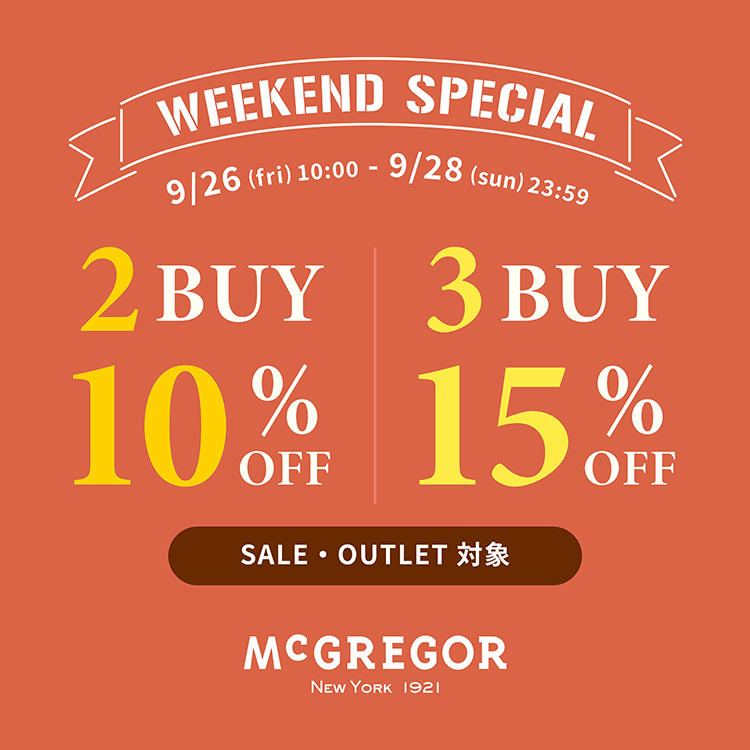 McGREGOR ONLINE STORE｜マックレガー公式通販サイト
