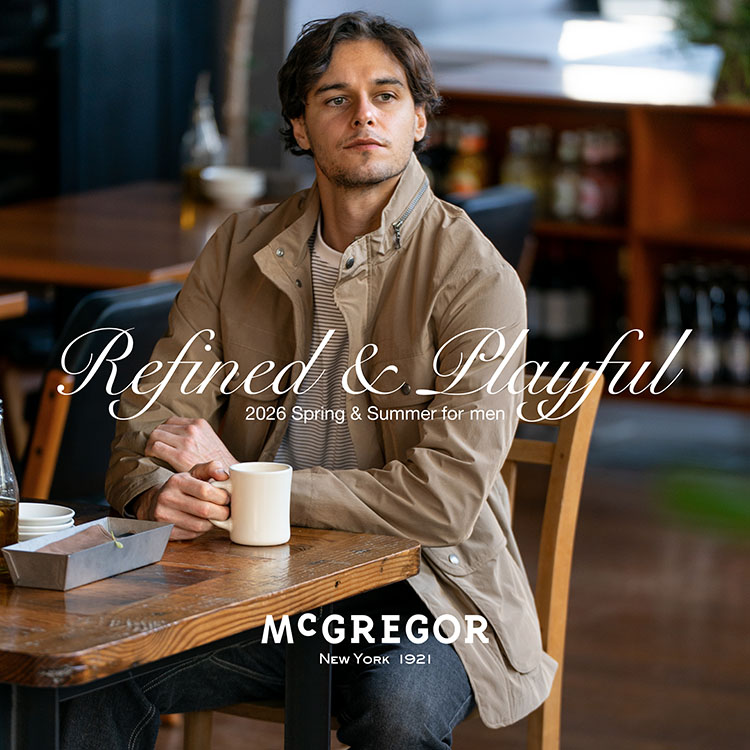 McGREGOR ONLINE STORE｜マックレガー公式通販サイト