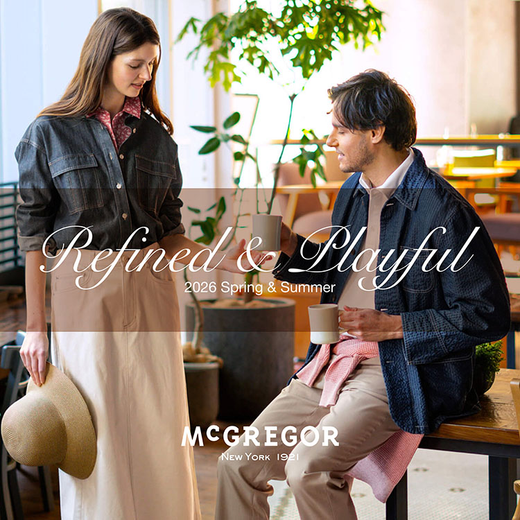 McGREGOR ONLINE STORE｜マックレガー公式通販サイト