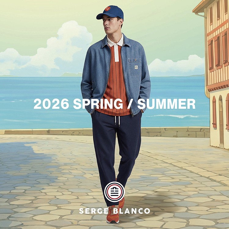カンス セルジュブランコ QUINZE Serge Blanco 長袖 Tシャツ SERGE BLANCO(セルジュブランコ)｜シャツ(長袖・七分袖)、カットソー