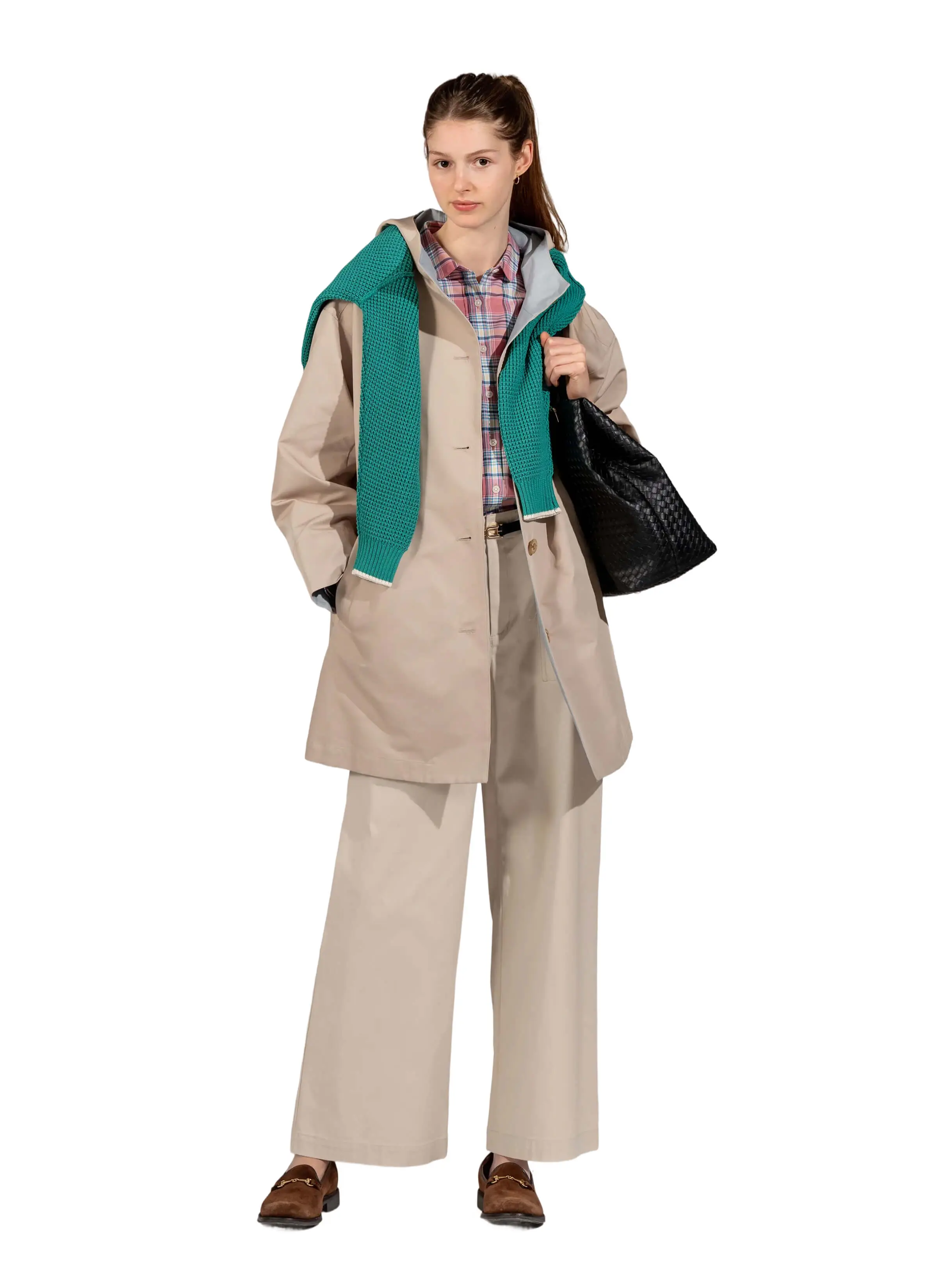 TRAD HOODED COAT