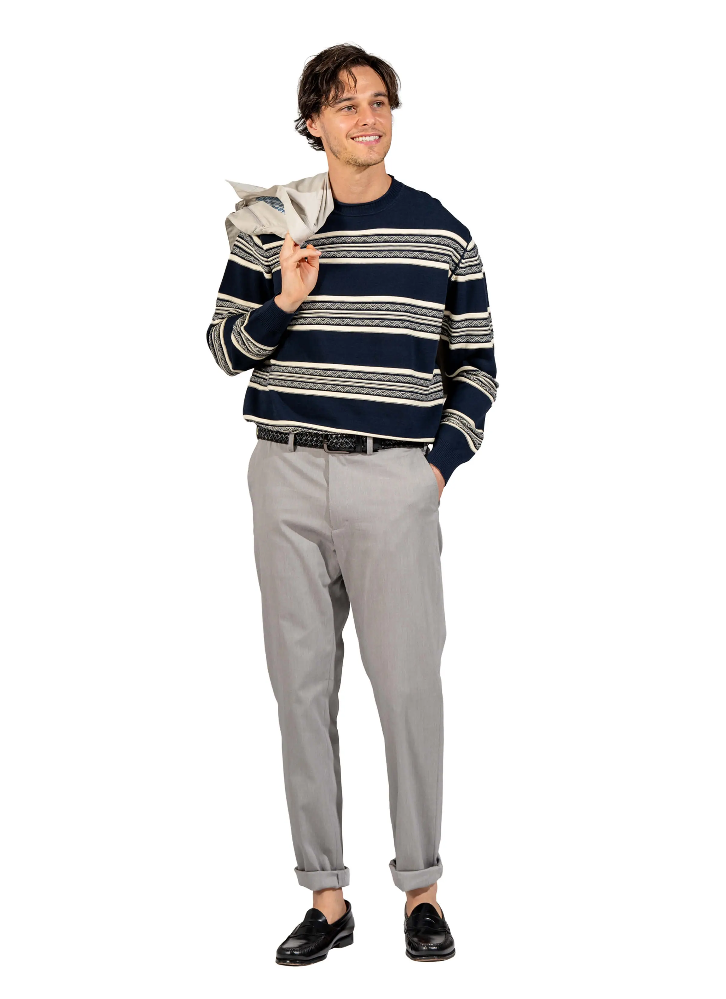 BORDER SWEATER