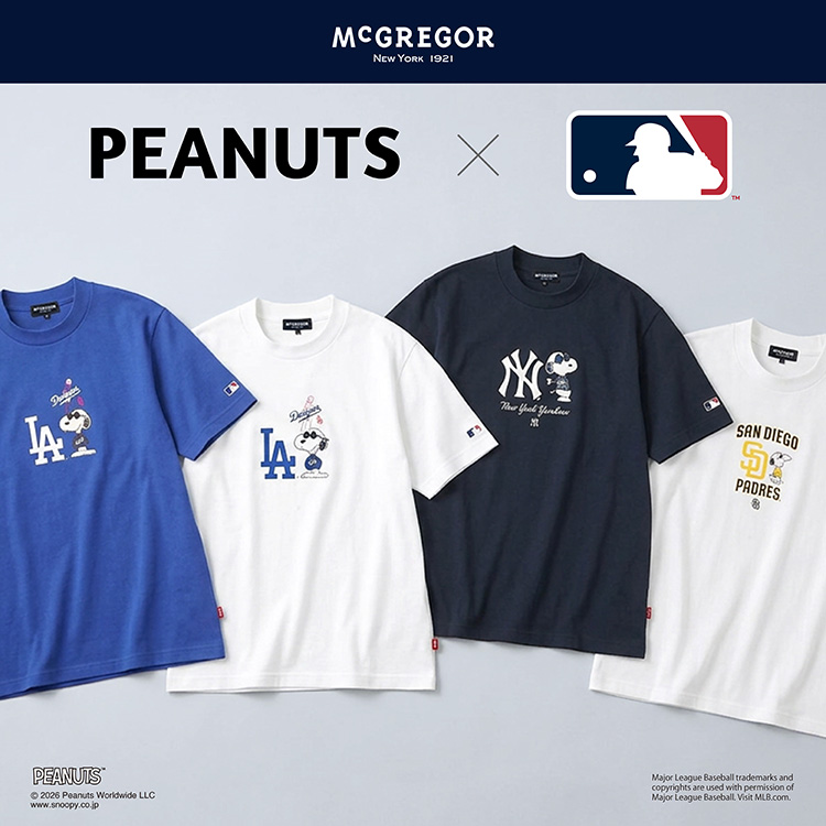 MLB×ピーナッツ