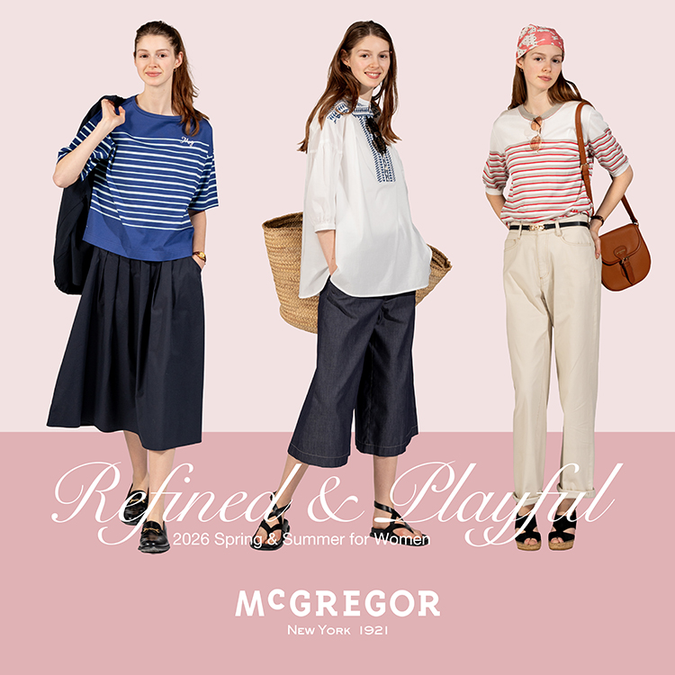 McGREGOR ONLINE STORE｜マックレガー公式通販サイト