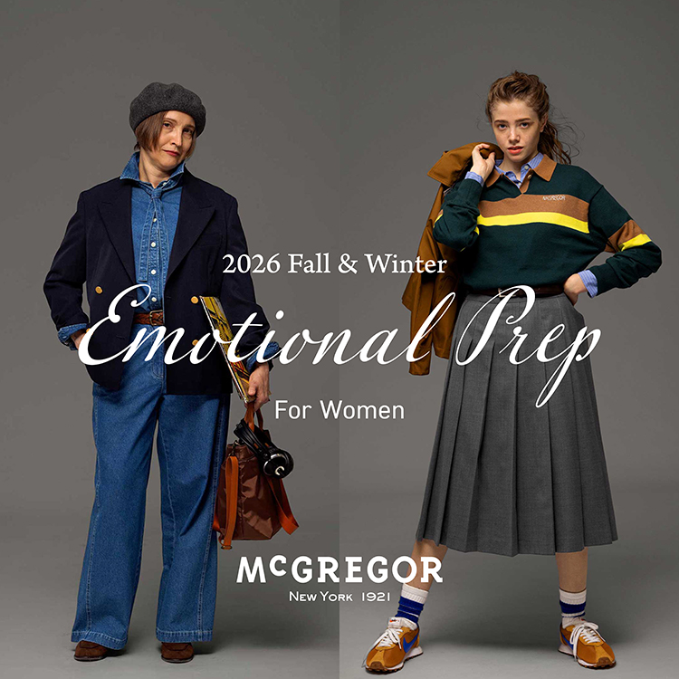 McGREGOR ONLINE STORE｜マックレガー公式通販サイト