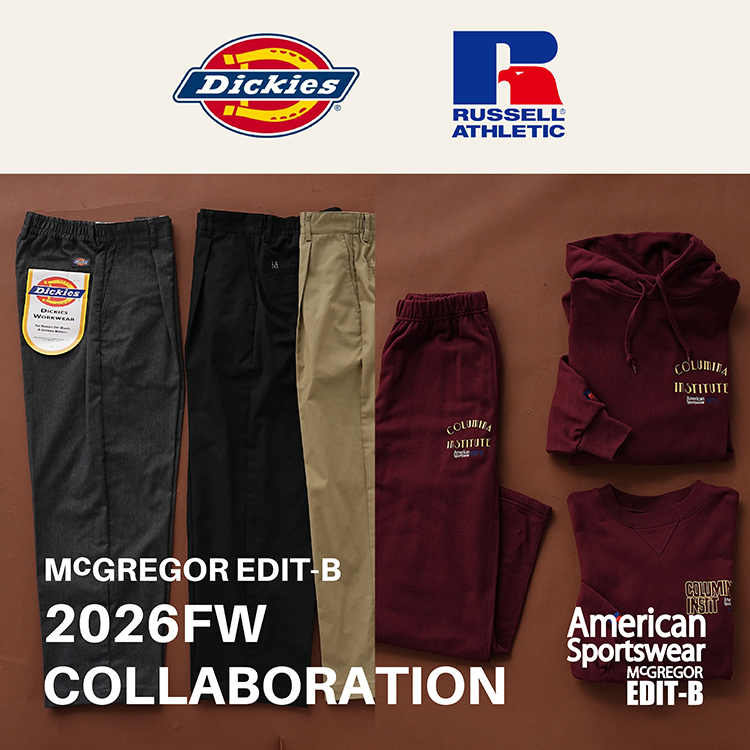 EDITコラボ RUSSELL Dickies