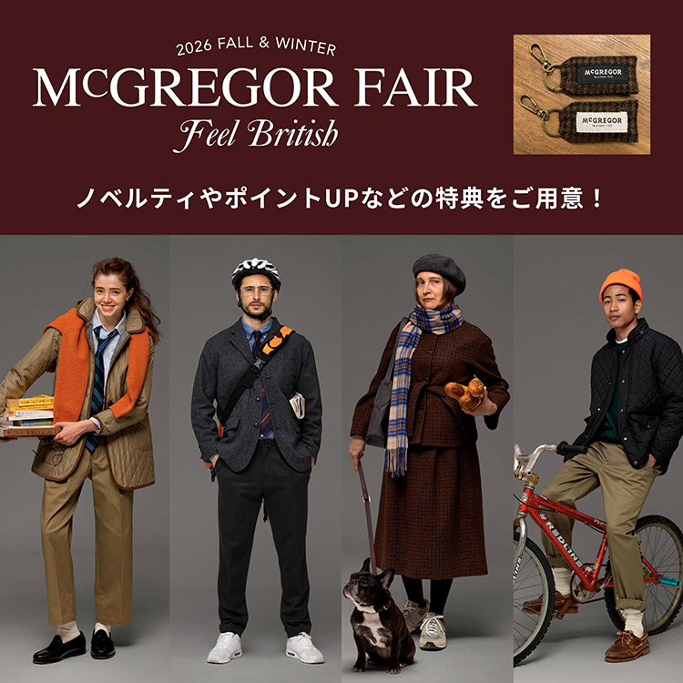 McGREGOR ONLINE STORE｜マックレガー公式通販サイト