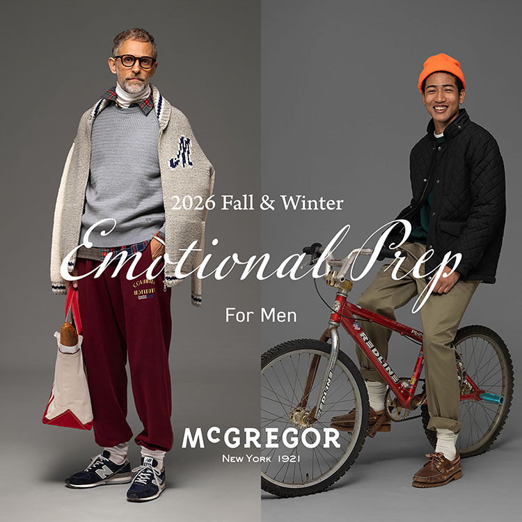 McGREGOR ONLINE STORE｜マックレガー公式通販サイト