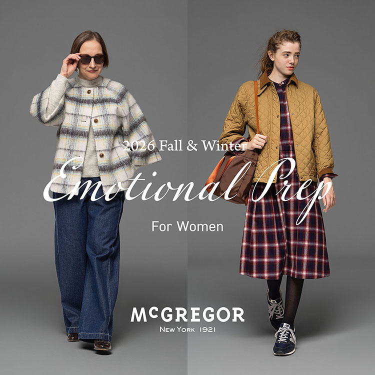 McGREGOR ONLINE STORE｜マックレガー公式通販サイト